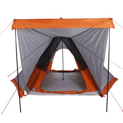 vidaXL Tente familiale tipi 6 personnes gris imperméable