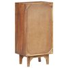 vidaXL Commode 43,5x35x90 cm Bois d'acacia massif