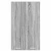 vidaXL Armoire suspendue avec stockage Gris Sonoma 60 x 31 x 100 cm