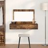 vidaXL Table de Toilette Marron 100 x 40 x 70 cm Bois d'ing&eacute;nierie