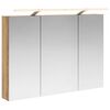 vidaXL Armoire Miroir de Salle de Bain Ch&ecirc;ne artisan