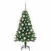 vidaXL Sapin de No&euml;l artificiel Vert 120 cm PVC, Acier et Plastique