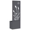 vidaXL &Eacute;cran de confidentialit&eacute; de jardin Anthracite 50 x 140 cm