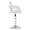vidaXL Tabouret de bar blanc similicuir
