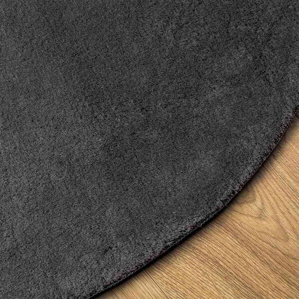vidaXL Tapis Anthracite 140 x 200 cm Polyester