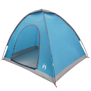 vidaXL Tente de camping 2 personne Bleu