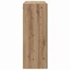 vidaXL Armoires Murailles 2 pcs ch&ecirc;ne artisanal 69,5 x 34 x 90 cm