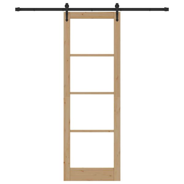 vidaXL Porte coulissante ORKDAL Naturel 78 x 232 cm