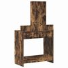 vidaXL Table de Toilette Ch&ecirc;ne fum&eacute; 79 x 41 x 140 cm Bois d'ing&eacute;nierie