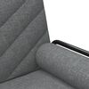 vidaXL Canap&eacute;-lit avec accoudoirs gris fonc&eacute; tissu