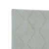 vidaXL T&ecirc;te de lit Gris clair 90 cm Velours