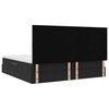 vidaXL Lit avec rangement et matelas Noir 200 x 200 cm Velours