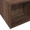 vidaXL Cadre de lit sans matelas ch&ecirc;ne marron 135x190 cm