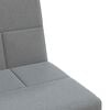 vidaXL Canap&eacute;-lit avec porte-gobelets gris clair tissu