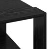 vidaXL Table basse Ch&ecirc;ne noir 51,5 x 51,5 x 30 cm Bois d'ing&eacute;nierie