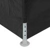 vidaXL Tente de r&eacute;ception 3x9 m Anthracite