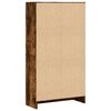 vidaXL Bibliothèque chêne fumé 60x24x109 cm bois d'ingénierie