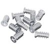 vidaXL Vis 12 pcs Argent&eacute; M6 x 12 mm Fer