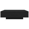 vidaXL Table basse Ch&ecirc;ne noir 100 x 100 x 31 cm Bois d'ing&eacute;nierie