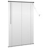 vidaXL Store V&eacute;nitien R&eacute;glable Gris Argent&eacute; 150 x 100 cm PVC