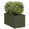 vidaXL Jardini&egrave;re vert olive 40x80x40 cm acier lamin&eacute; &agrave; froid