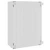 vidaXL Armoire de contr&ocirc;le Gris 47 x 20 x 60 cm Plastic ABS