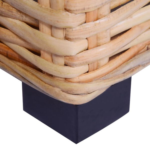 vidaXL Table basse Rotin naturel 45x45x30 cm