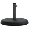vidaXL Base de parasol pour m&acirc;ts &Oslash;32/35/38 mm 15 kg rond