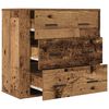 vidaXL Buffet vieux bois 80x33x70 cm bois d'ingénierie