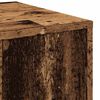 vidaXL Tables d'appoint 3 pcs vieux bois bois d'ing&eacute;nierie