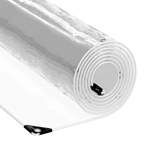 vidaXL Tarpaulin 350 gsm Transparent 7 x 5 m PVC