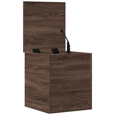 vidaXL Boîte de rangement chêne marron 40x42x46 cm bois d'ingénierie