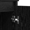 vidaXL Buffets 3 pcs Ch&ecirc;ne noir 60 x 35 x 70 cm Bois d'ing&eacute;nierie