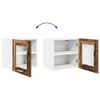 vidaXL Armoire suspendue Bois ancien 40 x 31 x 40 cm Bois d'ing&eacute;nierie