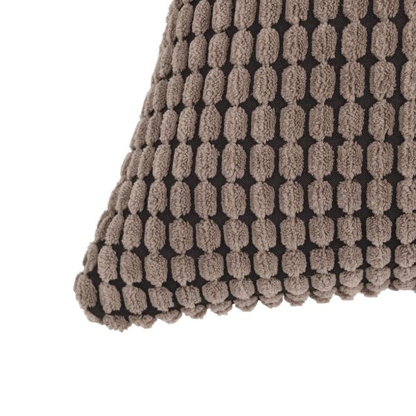 vidaXL Jeu de coussin lot de 2 Velours 45 x 45 cm Marron