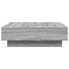 vidaXL Table basse Sonoma gris 90x90x28 cm Bois d'ing&eacute;nierie