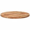 vidaXL Dessus de table rond &Oslash;90x4 cm bois massif d'acacia