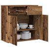 vidaXL Buffet Bois ancien 78 x 38 x 80 cm Bois d'ing&eacute;nierie