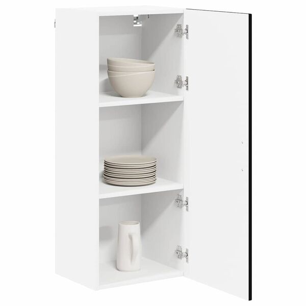 vidaXL Armoire de cuisine avec stockage Kalmar Noir 40 x 31 x 100 cm