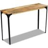 vidaXL Table console Bois de manguier 120 x 35 x 76 cm