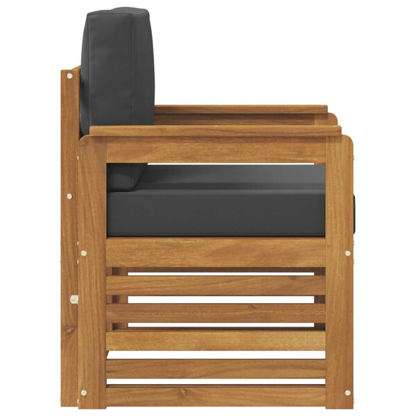 vidaXL Ensemble de canap&eacute;s d'ext&eacute;rieur Naturel 71 x 63 x 73 cm