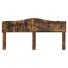 vidaXL T&ecirc;te de lit Ch&ecirc;ne fum&eacute; 200 cm Bois d'ing&eacute;nierie