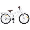 vidaXL V&eacute;lo pour Enfants 18 Pouces pour les 5-7 ans Blanc