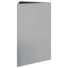 vidaXL Jardini&egrave;res 2 pcs triangulaire 50x43x75 cm acier galvanis&eacute;