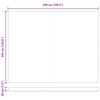 vidaXL Auvent R&eacute;tractable Jaune et Orange 450 &times; 350 cm