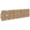 vidaXL T&ecirc;te de lit avec armoire avec tiroir 3 pcs Ch&ecirc;ne artisanal