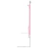 vidaXL Barri&egrave;re de s&eacute;curit&eacute; de lit d'enfant Rose 100x25 cm Tissu
