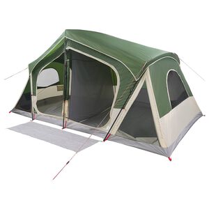 vidaXL Tente Cabane Vert 480 x 273 x 205 cm Polyester et Acier