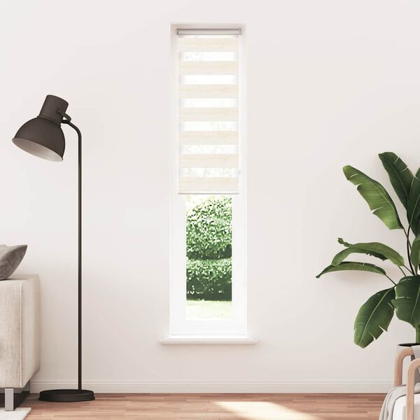 vidaXL Store z&egrave;bre beige marbr&eacute; largeur du tissu 40,9 cm polyester