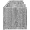 vidaXL Armoire murale sonoma gris 75x18x16,5 cm bois d'ing&eacute;nierie